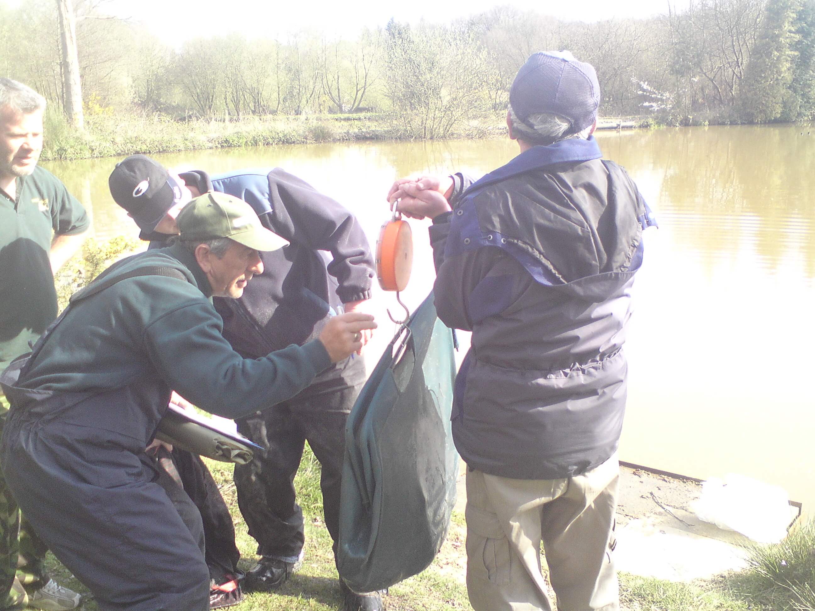 Weigh In At A Southmoor Angling Club Match